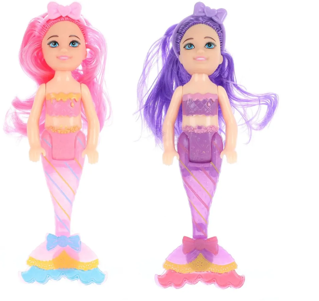 Toi-Toys Mermaids Zeemeermin Pop Zusjes - 4 Stuks
