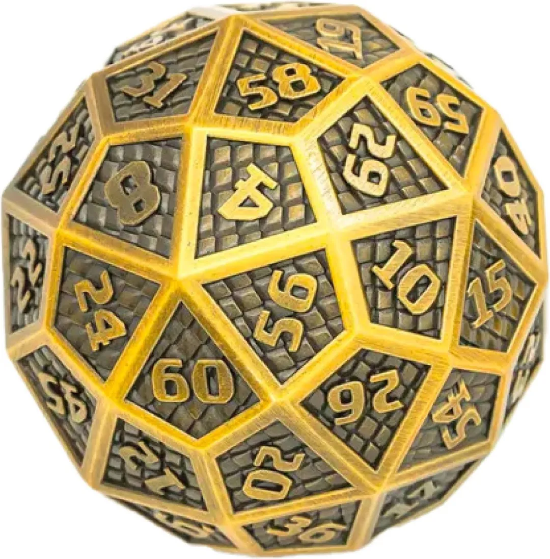 Lapi Toys D60 DnD Dobbelsteen Metaal