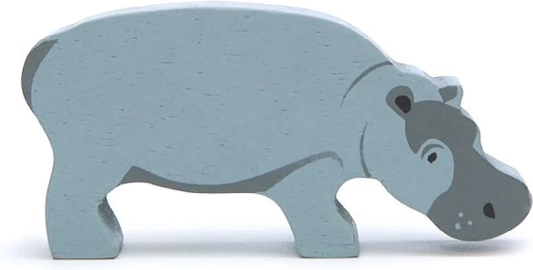Tender Leaf Toys Nijlpaard Junior 9,5cm Hout