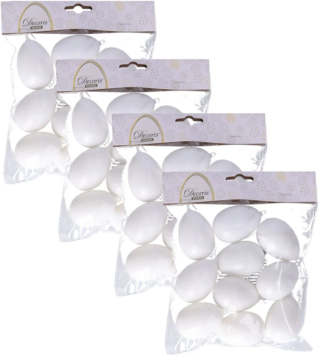 Decoris Hobby Eieren 40 Stuks