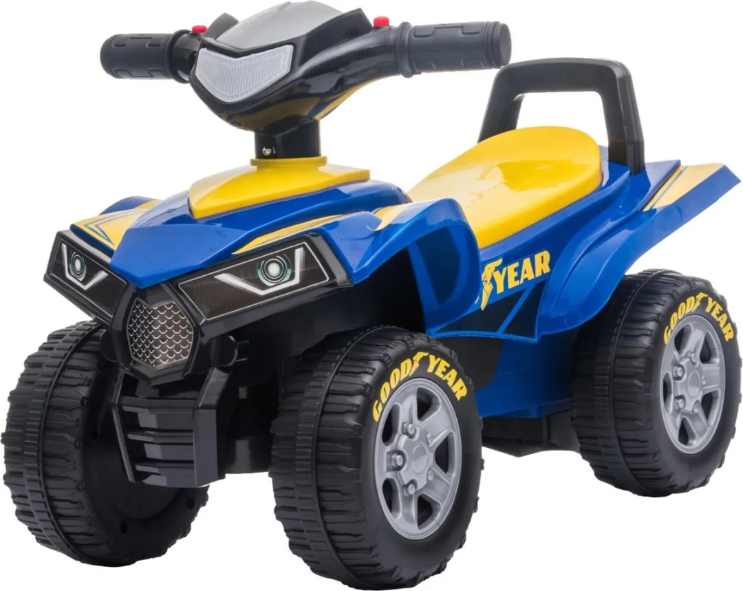 Eco Toys Goodyear Quad Loopauto Blauw