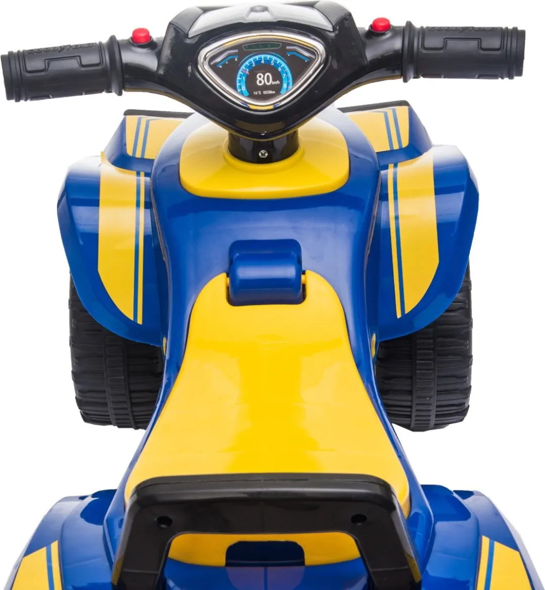 Eco Toys Goodyear Quad Loopauto Blauw - Met LED & Muziek - afbeelding 6 van 6