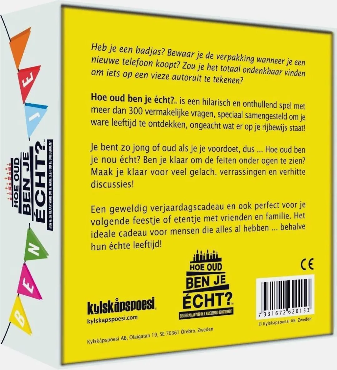 Hygge Games Hoe oud ben je écht? Party Game - 2-8 Spelers