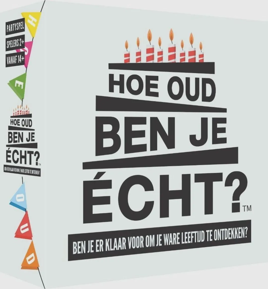 Hygge Games Hoe oud ben je écht? Party Game
