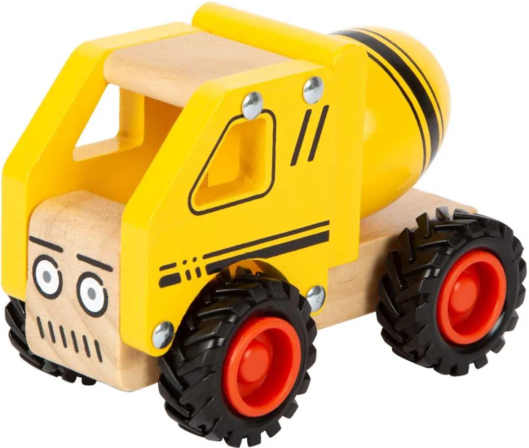 Small Foot Houten Cementvrachtwagen Geel 12286