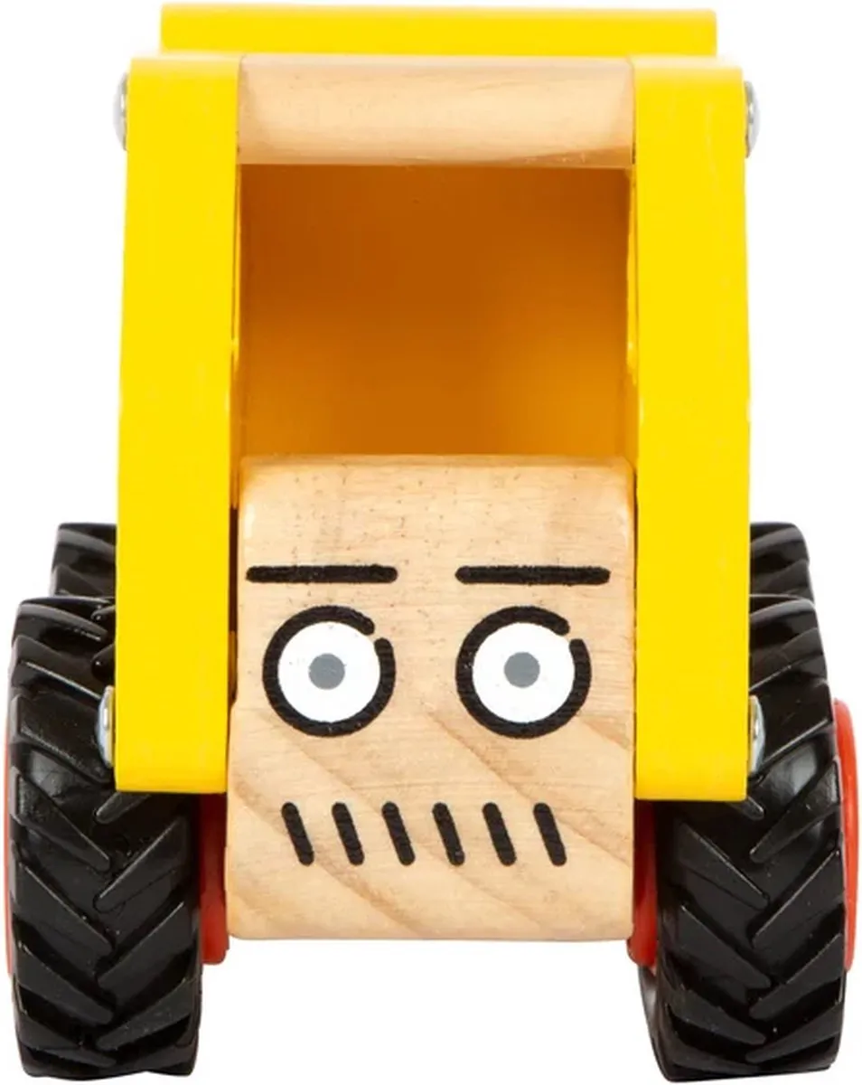 Small Foot Houten Cementvrachtwagen Geel 12286 - afbeelding 6 van 6