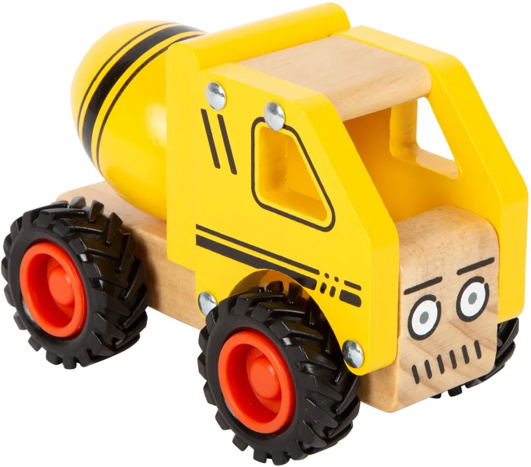 Small Foot Houten Cementvrachtwagen Geel 12286