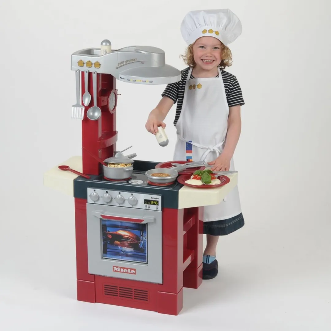 Klein Toys Miele Petit Gourmet Keuken - Rood Grijs