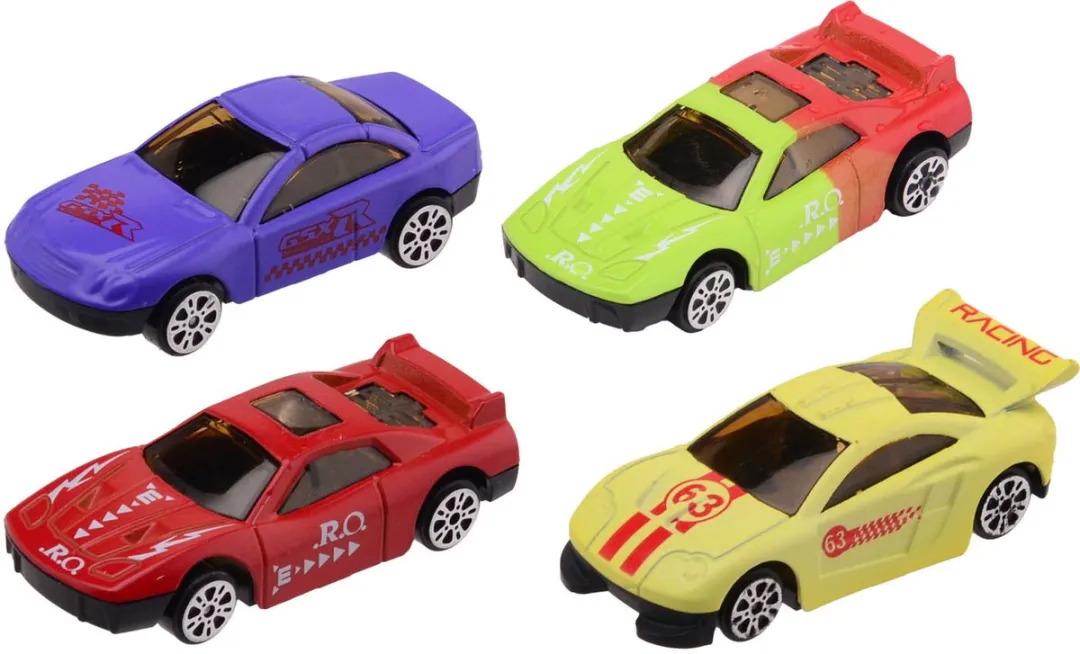Johntoy 26205 Kleurveranderende Raceauto - 3 Stuks