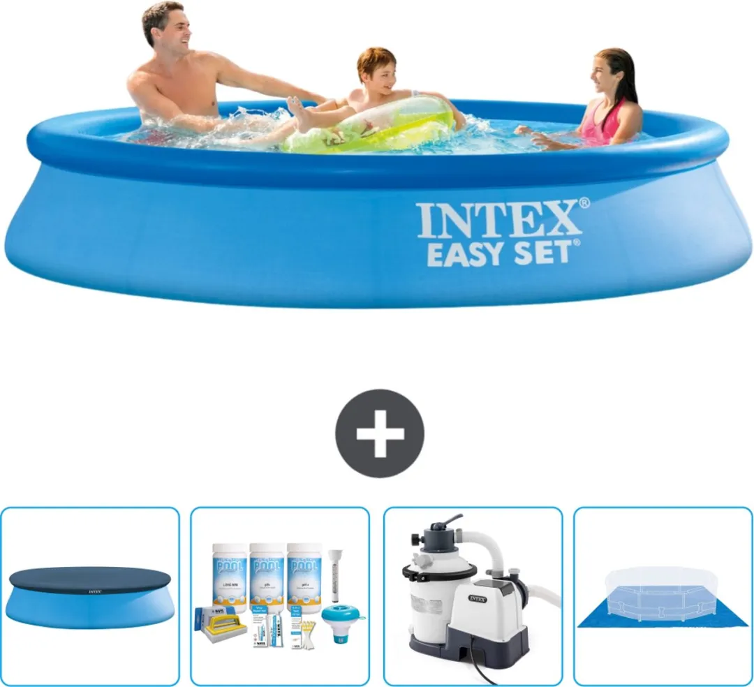 Intex Easy Set Zwembad 305x61cm - Blauw - 3077L