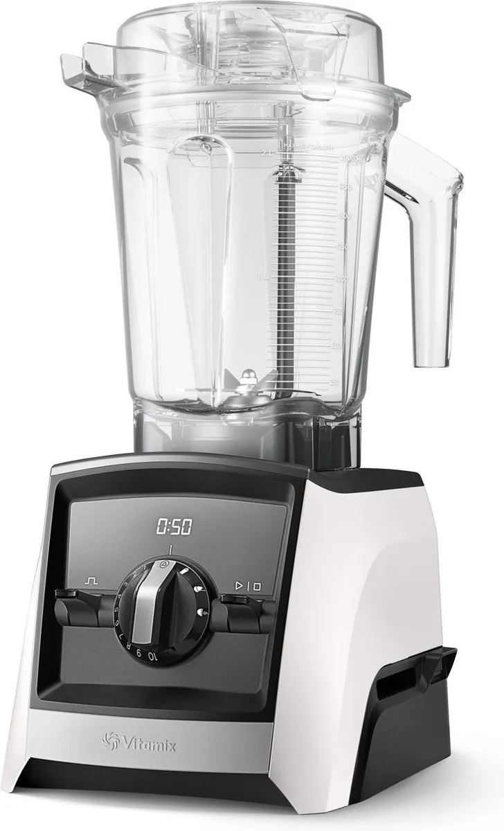 Vitamix A2500i Ascent - high performance blender - 3 programma's - 2.2 PK motor - 2 liter kan - 10 jaar garantie - Wit
