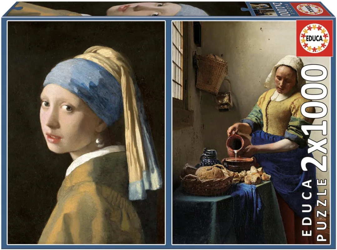 Educa Vermeer Puzzel - 1000 Stuks - Multicolor