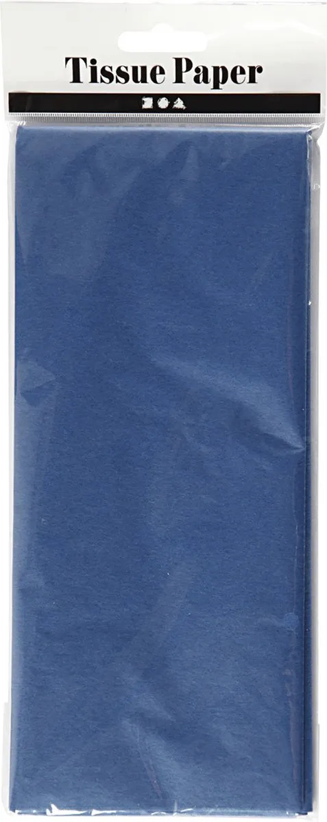 Creativ Company Creotime Tissuepapier 50x70cm Blauw - 10 Stuks