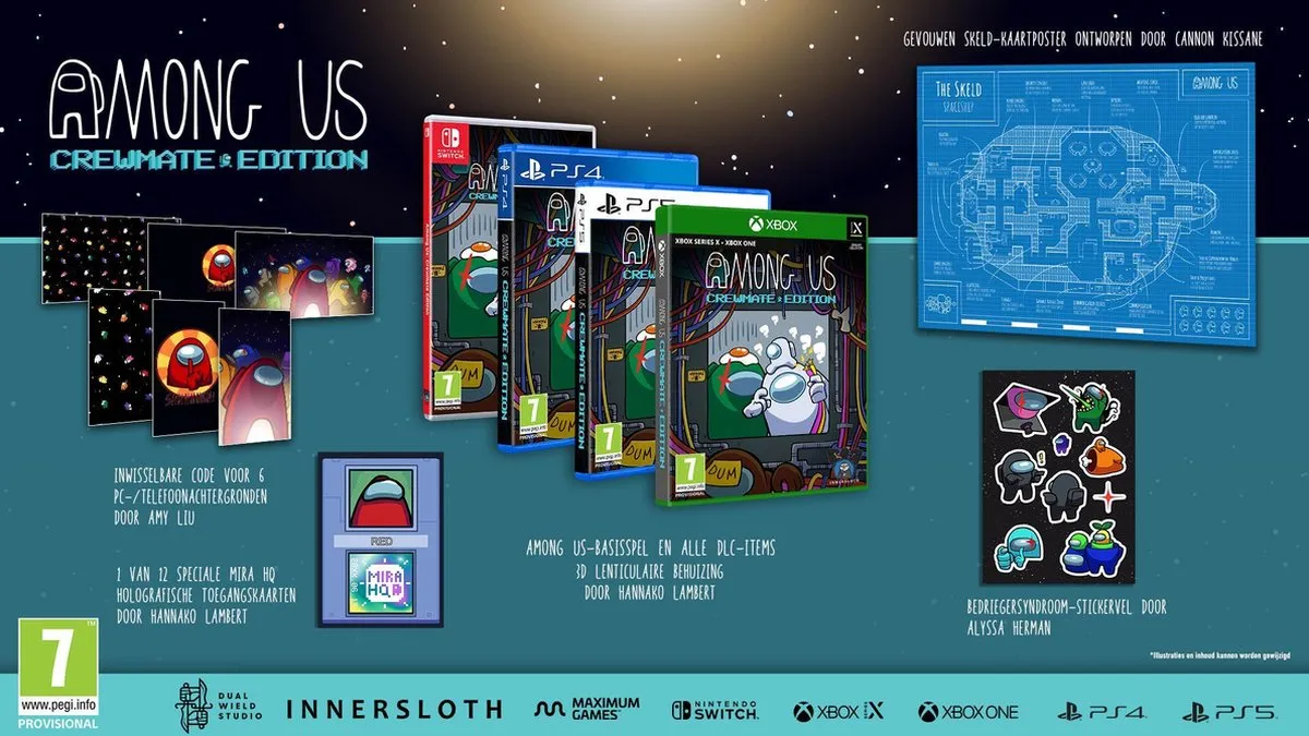 Mindscape Among Us Crewmate Edition PS5 - 15 Spelers Online