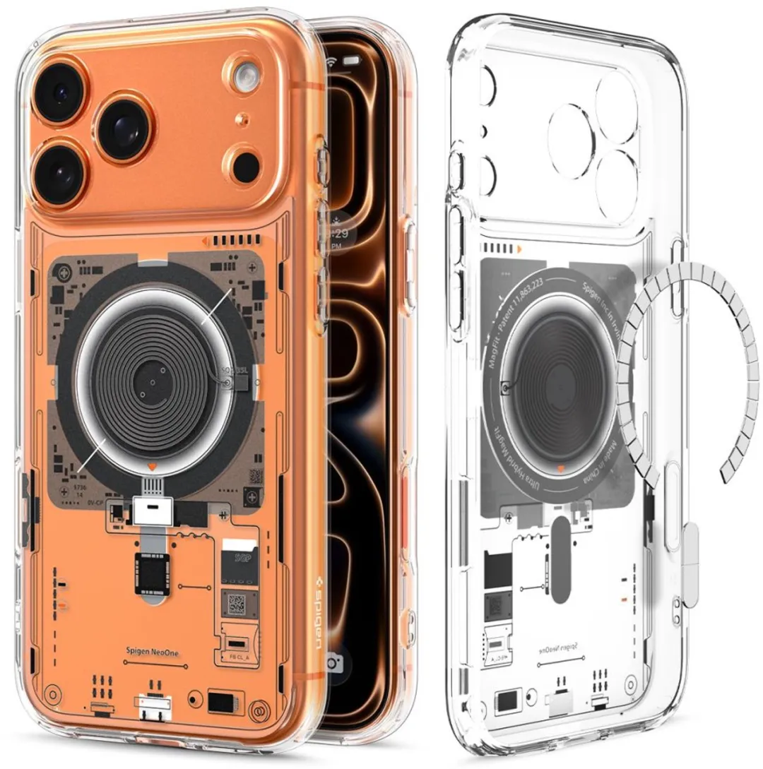 Spigen Ultra Hybrid MagSafe iPhone 17 Pro Hoesje - 13979 - Transparant