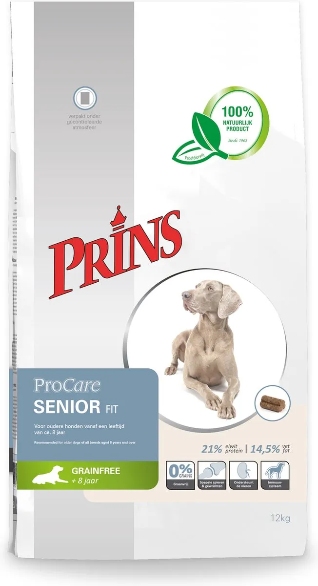 Prins ProCare Grainfree Senior Hondenvoer 12kg
