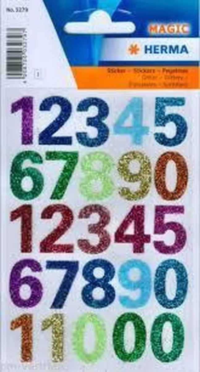 Herma Glitter Stickers 1 Vel