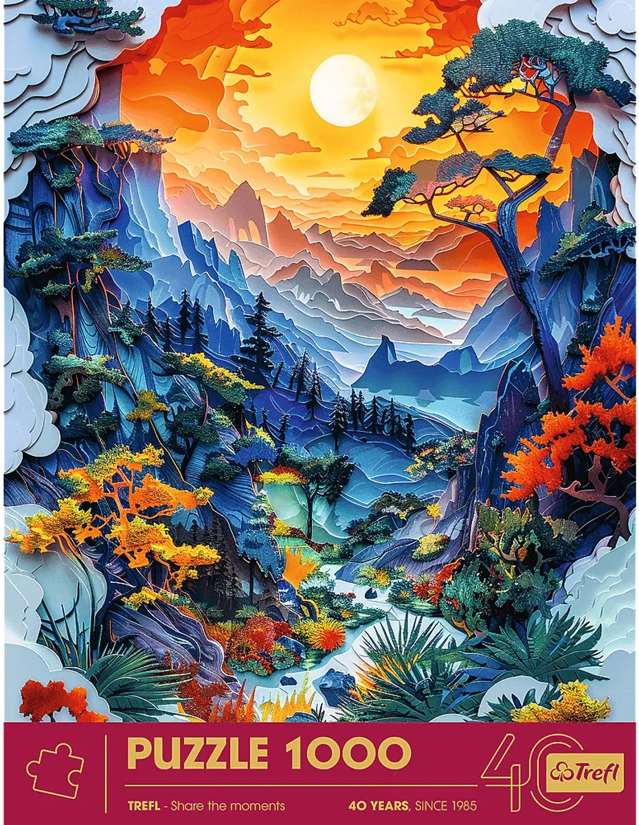 Trefl Valley Legpuzzel 1000 Stuks - Multicolor