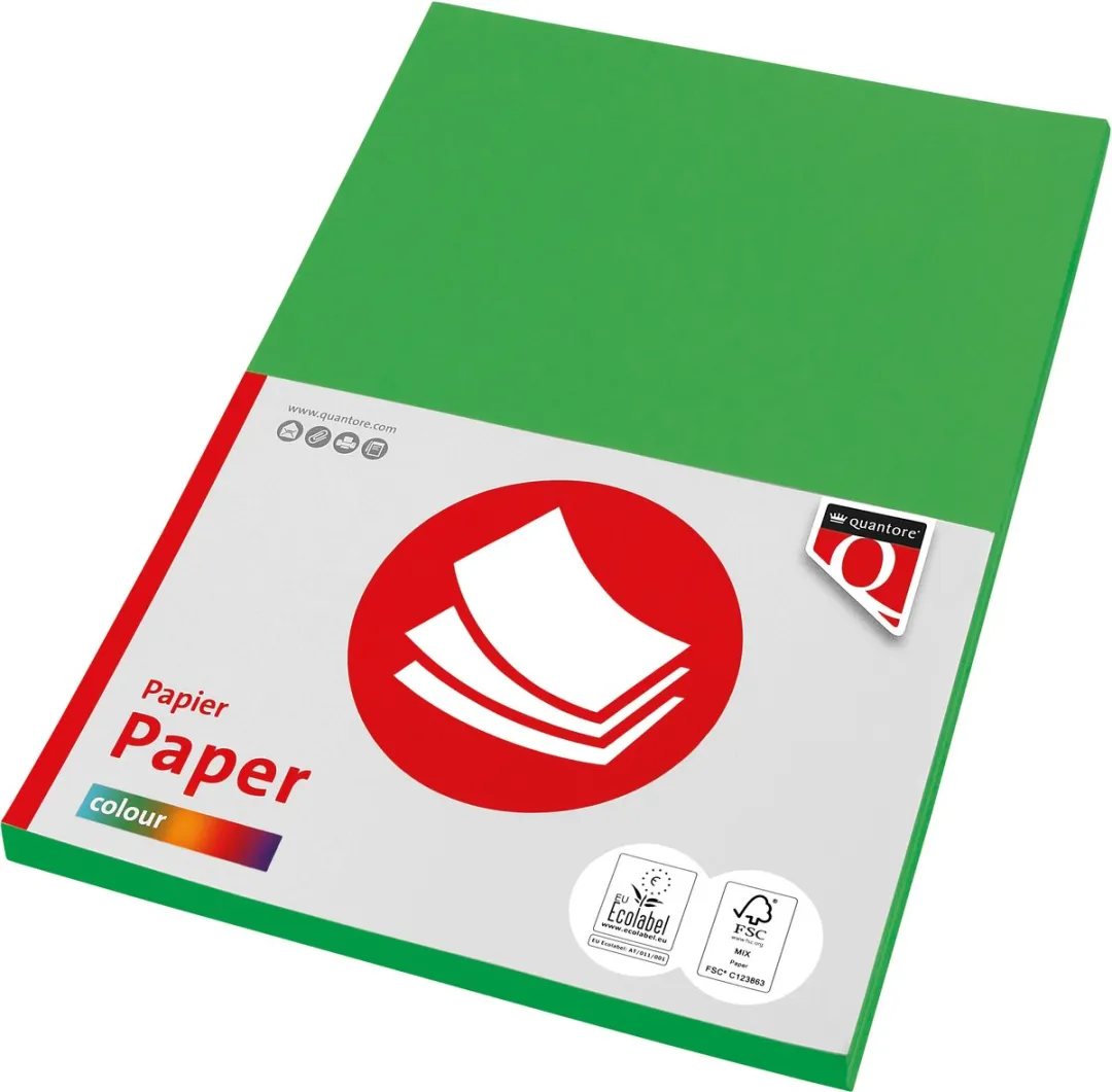 Quantore Kopieerpapier A4 160gr Grasgroen