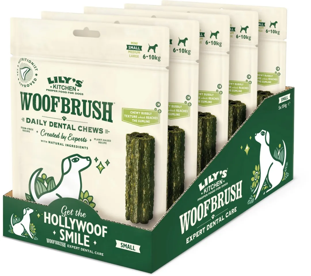 Lily's Kitchen Woofbrush Natural Dental Chew Small
