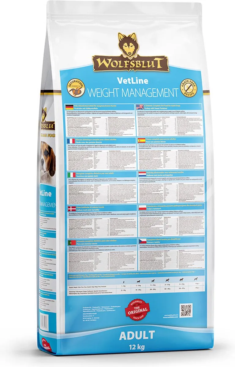 Wolfsblut VetLine Weight Management 12kg