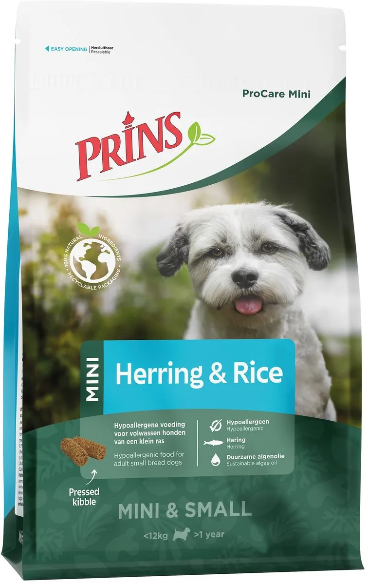 Prins ProCare Mini Hondenvoer 12kg - Hering & Rijst