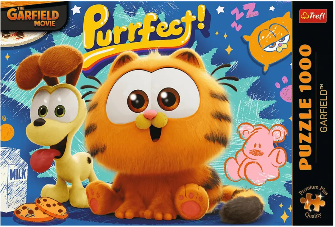 Trefl Garfield Puzzle 1000 Stuks - Premium Plus - Multicolor
