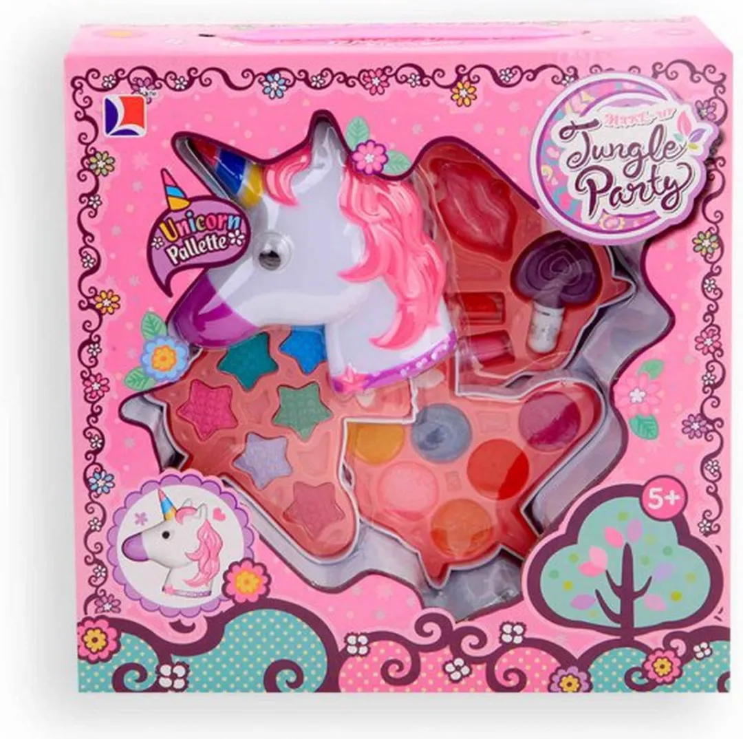 Jonotoys Make-upset Unicorn 11-delig - 100ml - Roze
