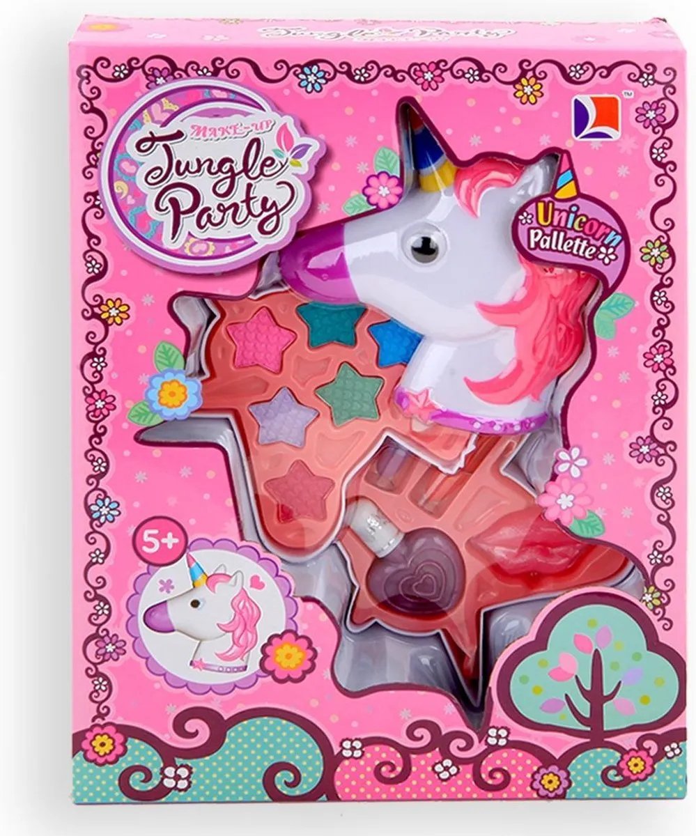 Jonotoys Make-upset Unicorn 11-delig - 100ml - Roze