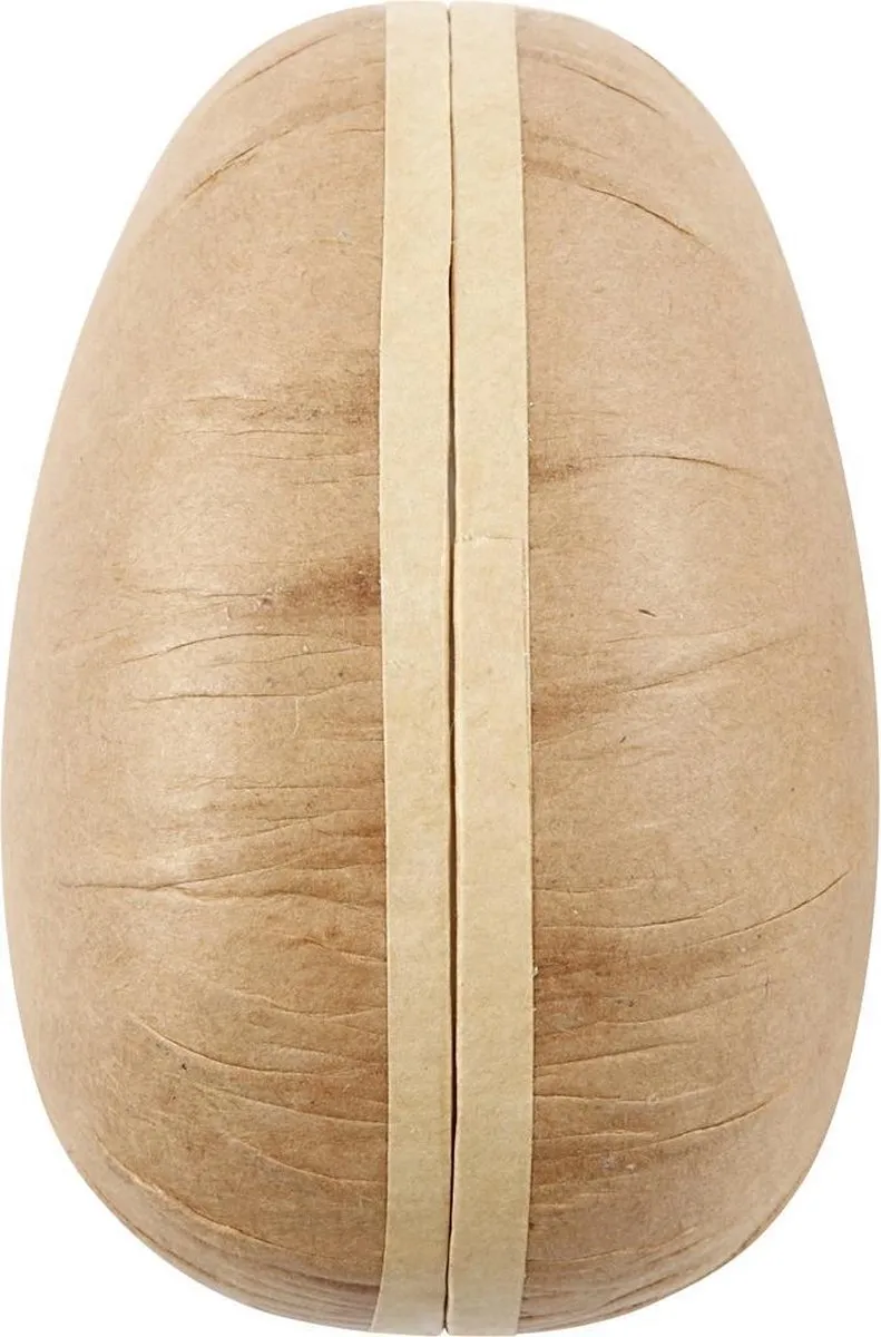 Creativ Company Ei 2-delig Set 18cm - 3 Stuks - Bruin