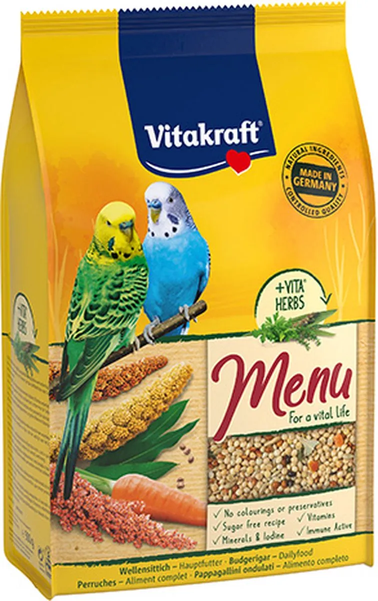 Vitakraft Menu Parkiet Voeding 3kg