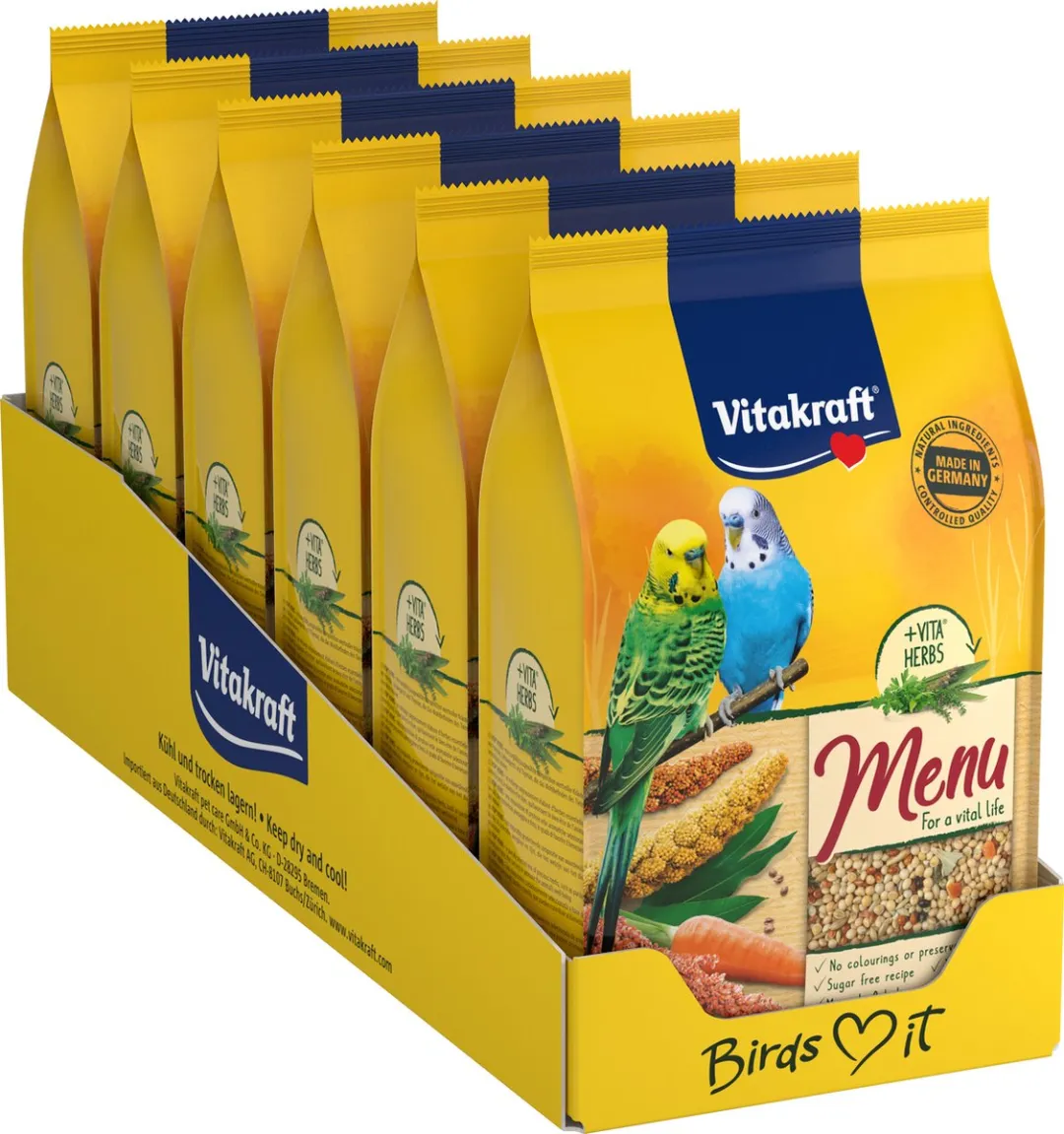 Vitakraft Menu Parkiet Voeding 3kg