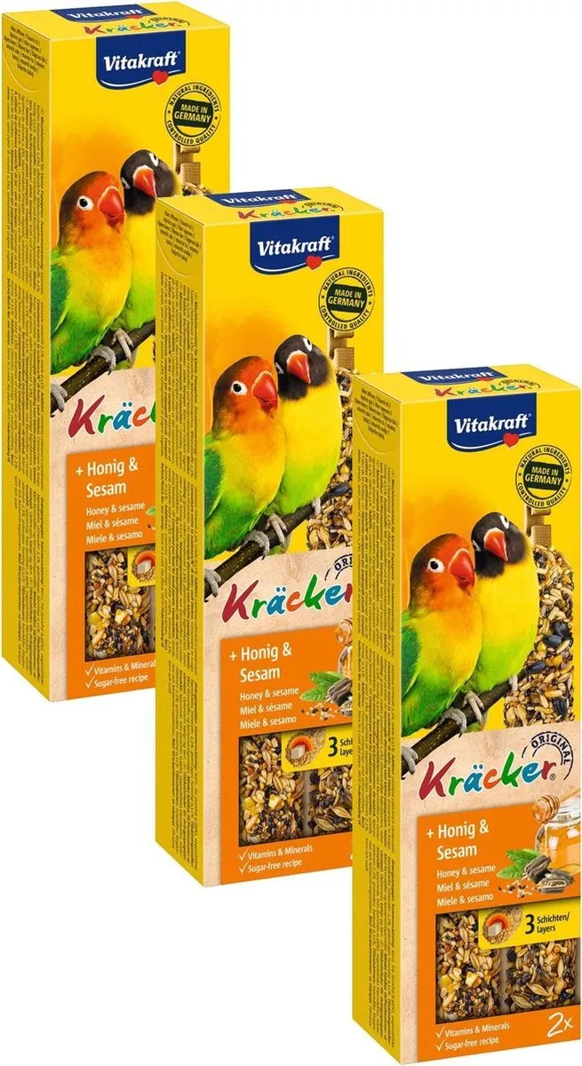 Vitakraft Agapornis Kracker Honing