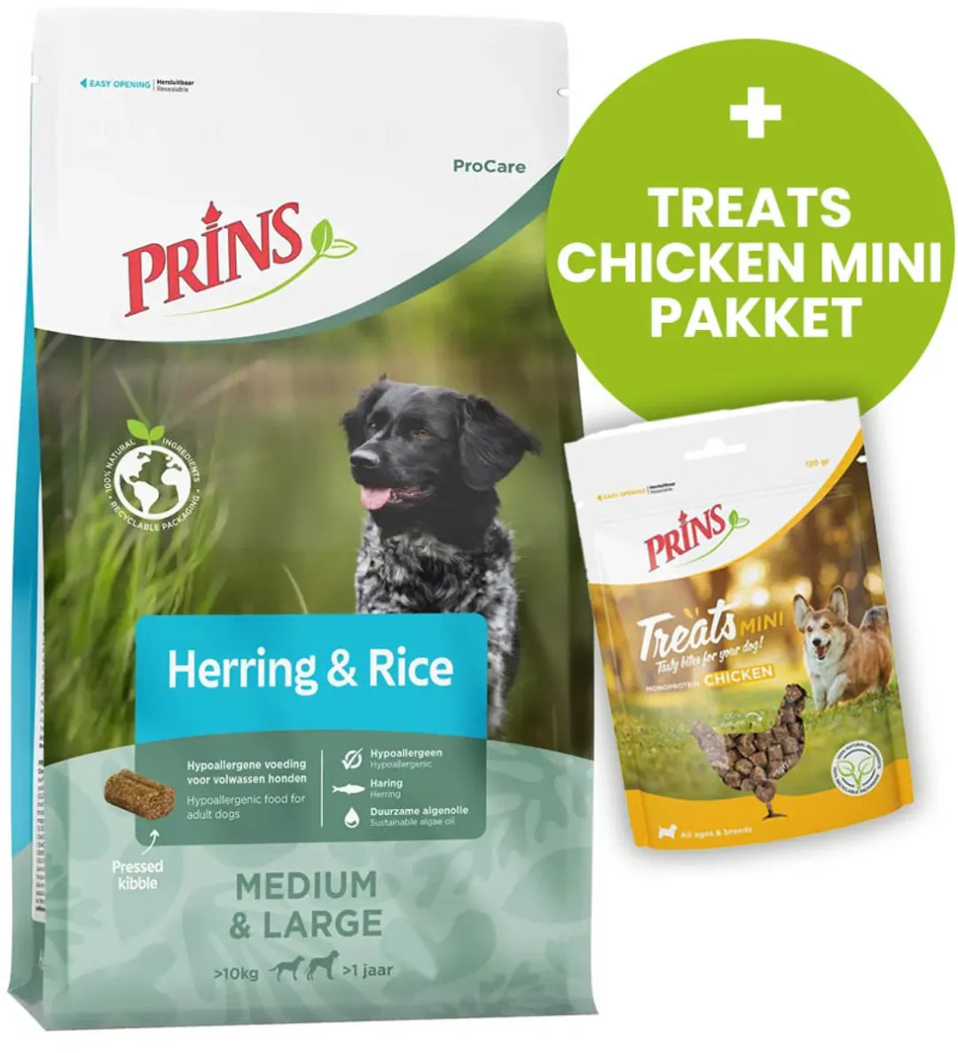 Prins ProCare Herring & Rice 20kg Hondenvoer Puppyvoer