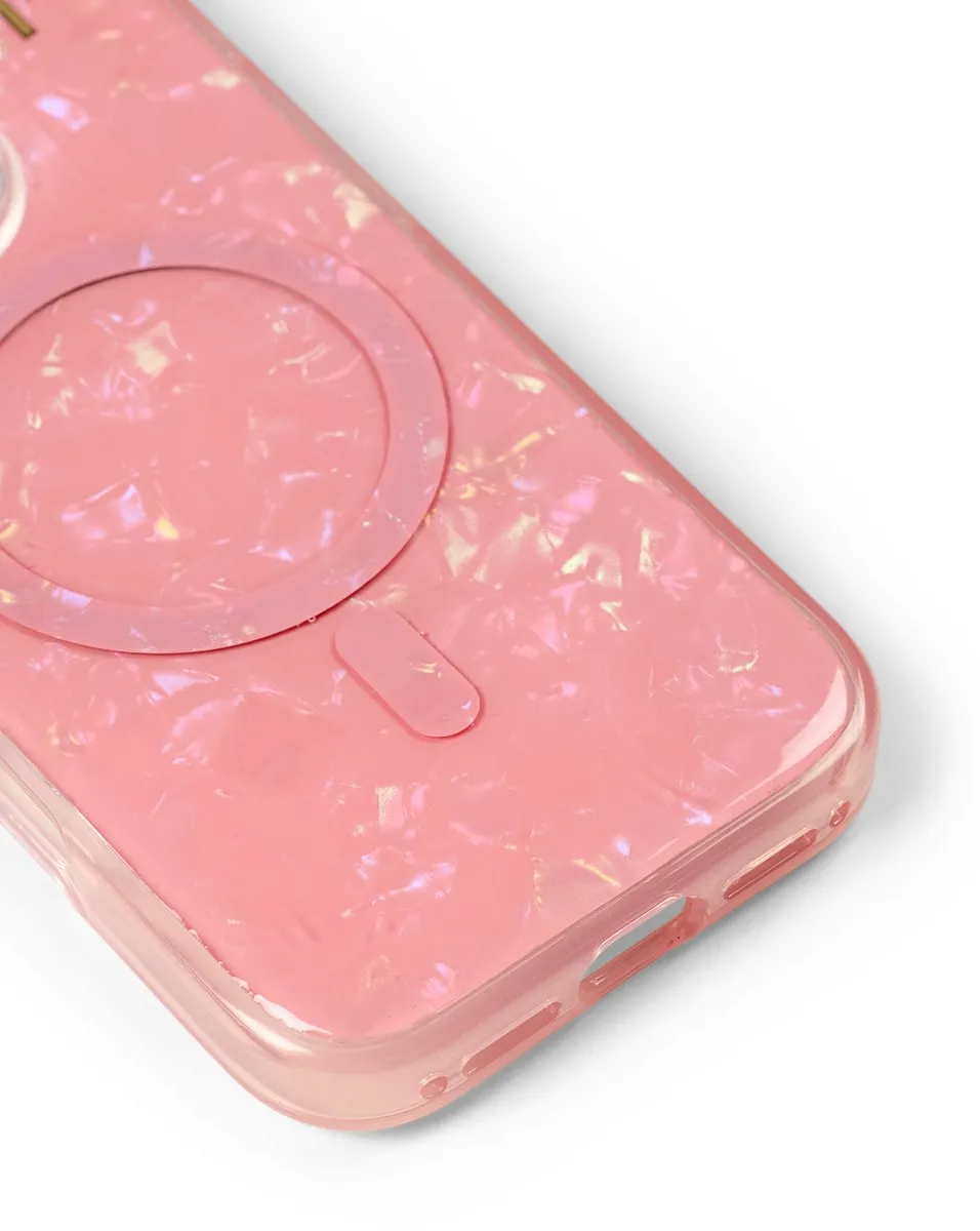 iDeal of Sweden Pearlised MagSafe Hoesje iPhone 16 Pro - Magneet - Pink - afbeelding 3 van 6