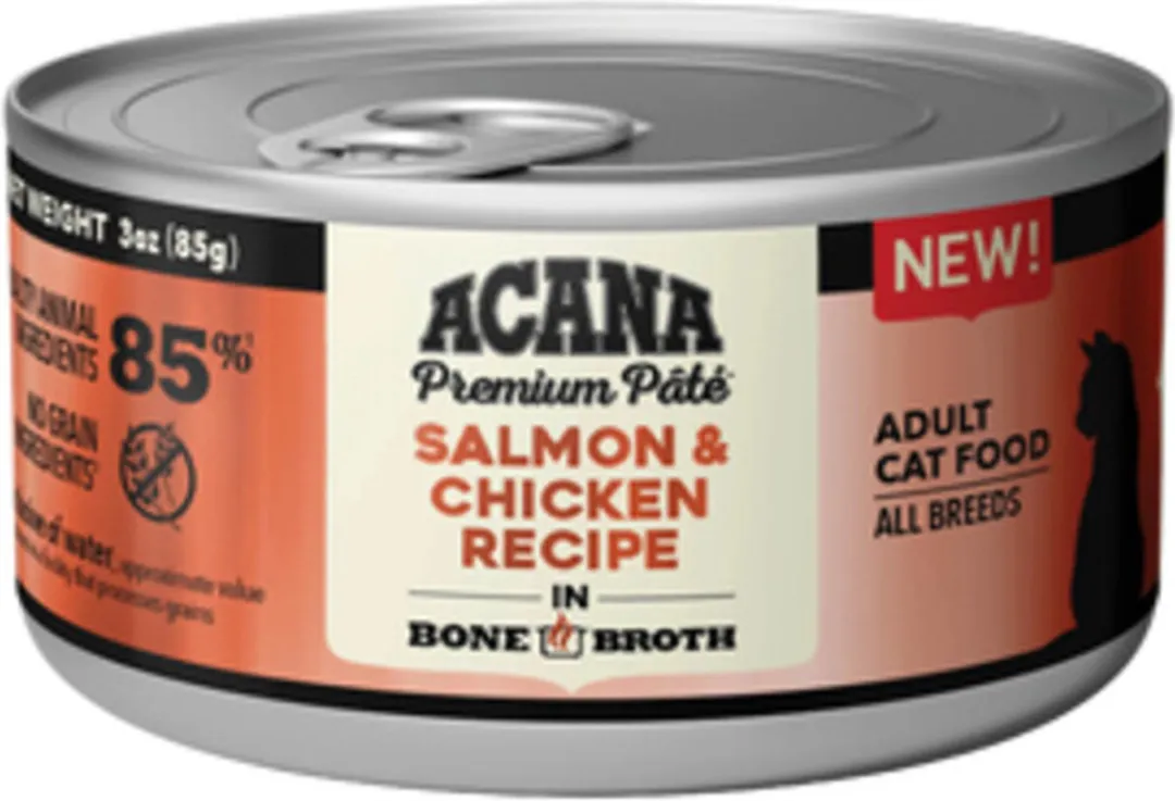 Acana Pâté Salmon & Chicken Kattenvoer - 24x85g