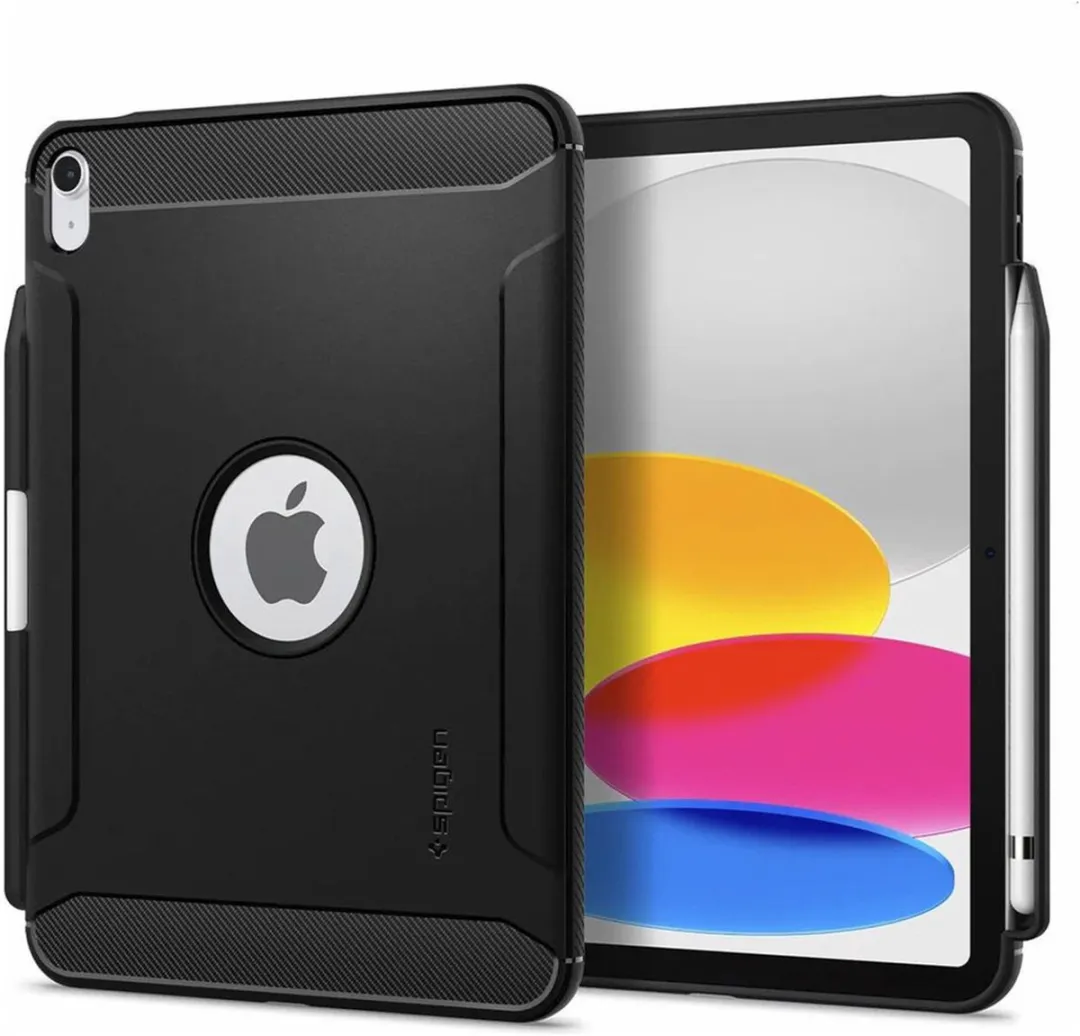 Spigen Rugged Armor ACS05552 Backcover - iPad 10/11 Zwart