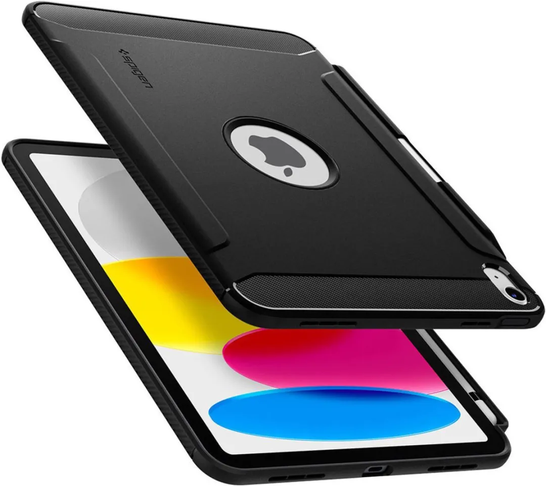 Spigen Rugged Armor ACS05552 Backcover - iPad 10/11 Zwart