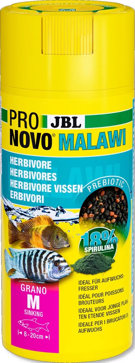 JBL ProNovo Malawi Visvoer Cichliden 250ml
