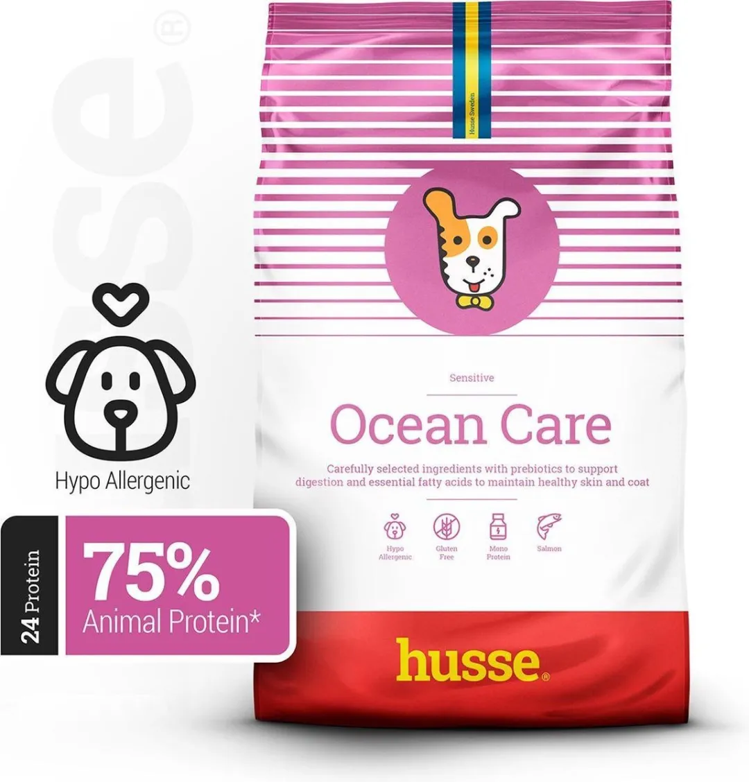 Husse Ocean Care Zalm & Rijst Hondenvoer