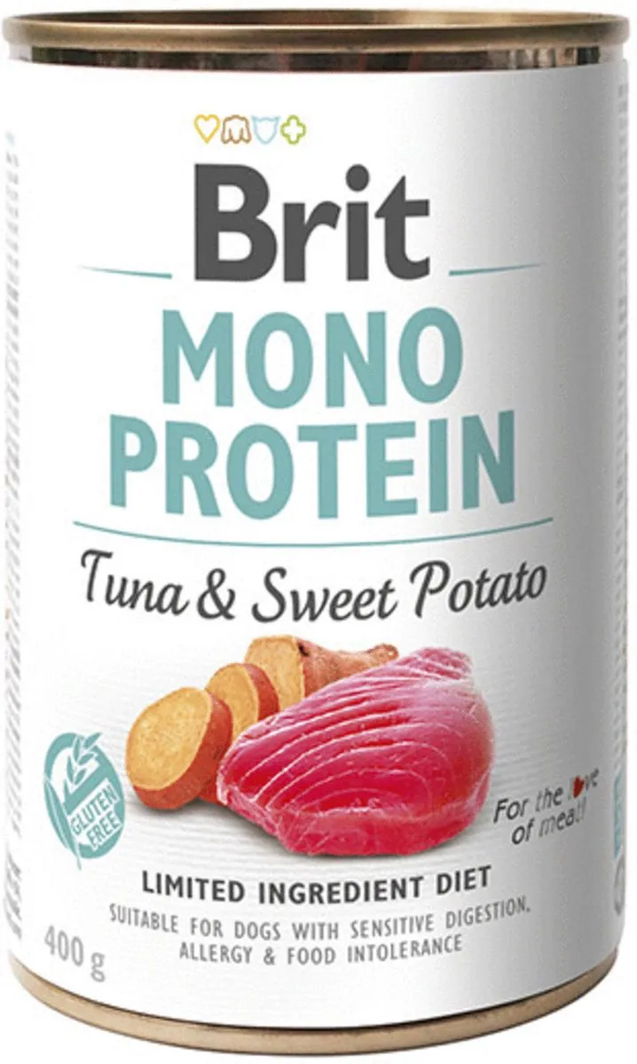 Brit Blik Care Mono Protein Hondenvoer - Konijn 400g