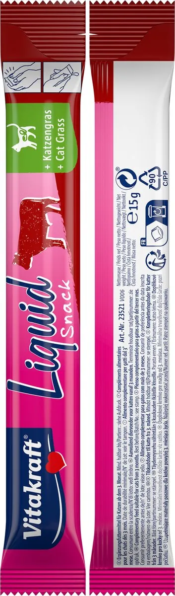 Vitakraft Liquid Snack Rund 66x15g