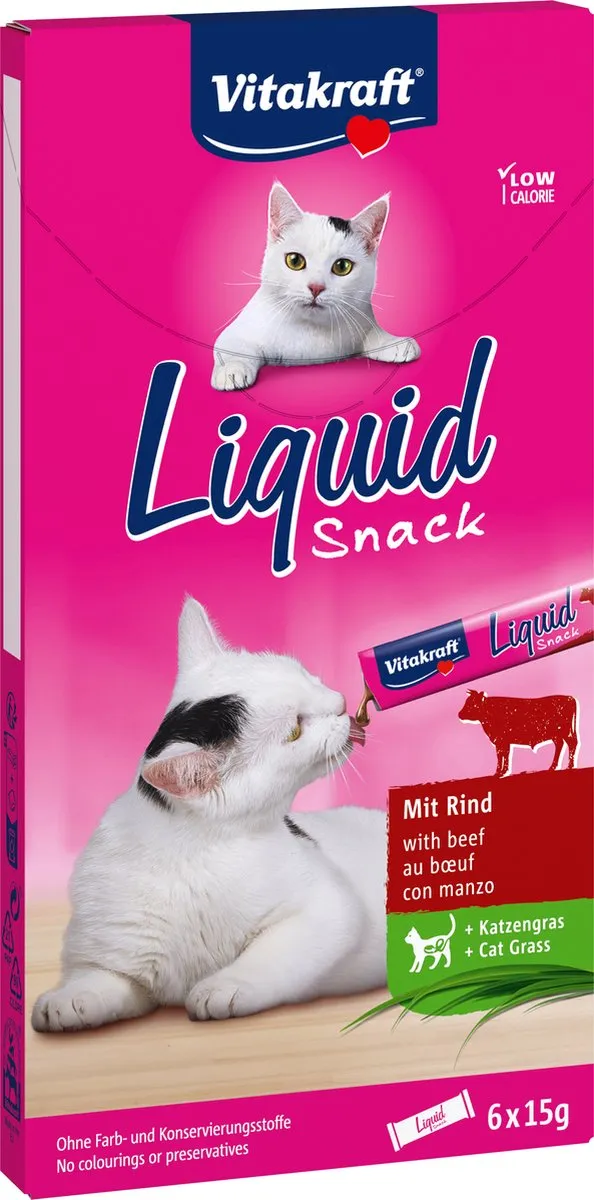 Vitakraft Liquid Snack Rund 66x15g