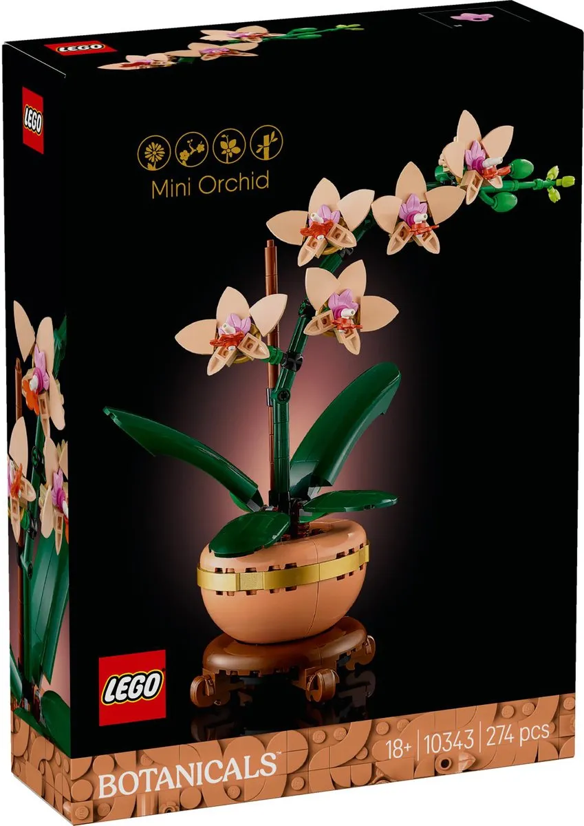 LEGO Botanicals Mini Orchidee 10343 - 274 Stukken