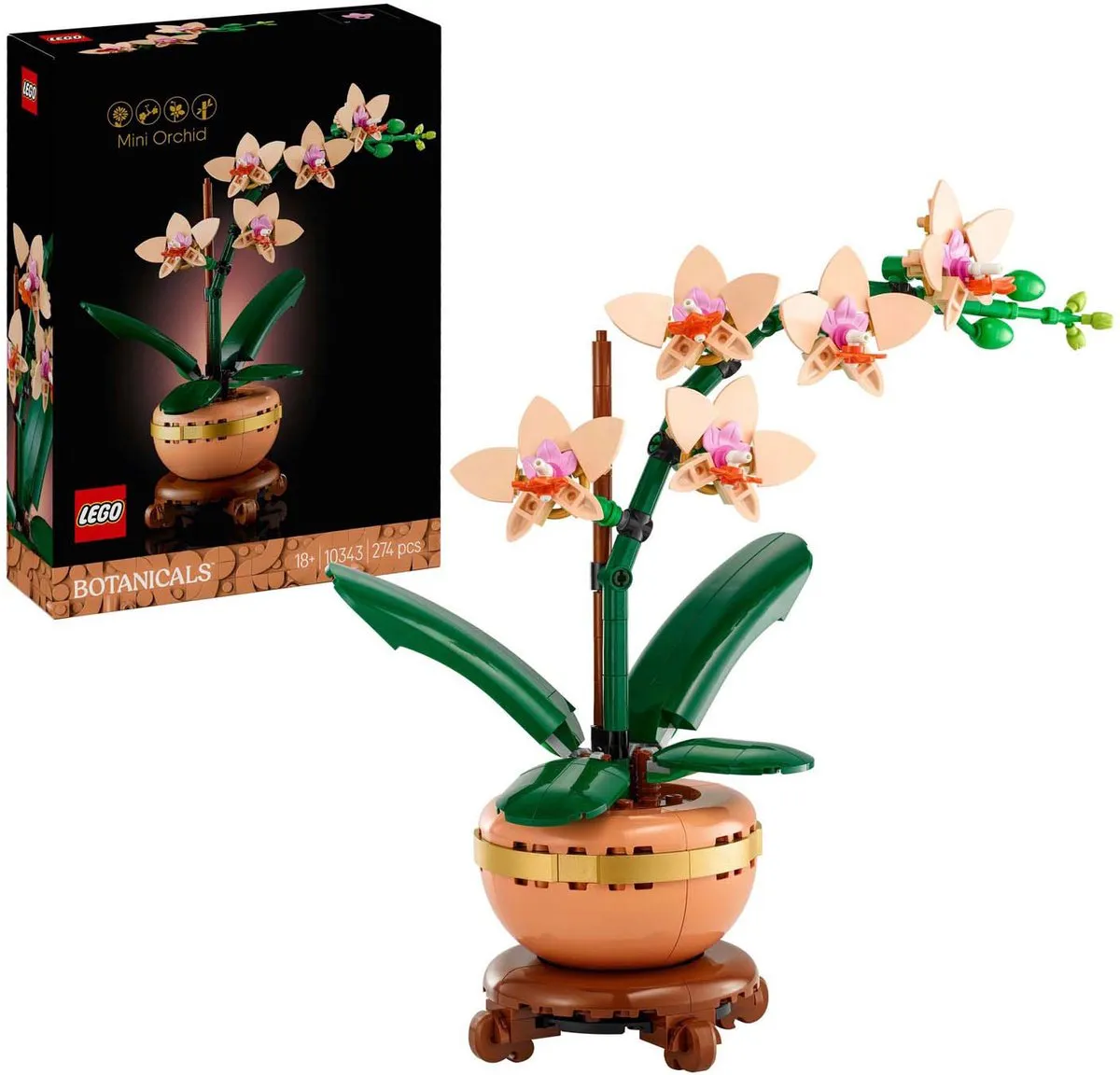 LEGO Botanicals Mini Orchidee 10343 - 274 Stukken