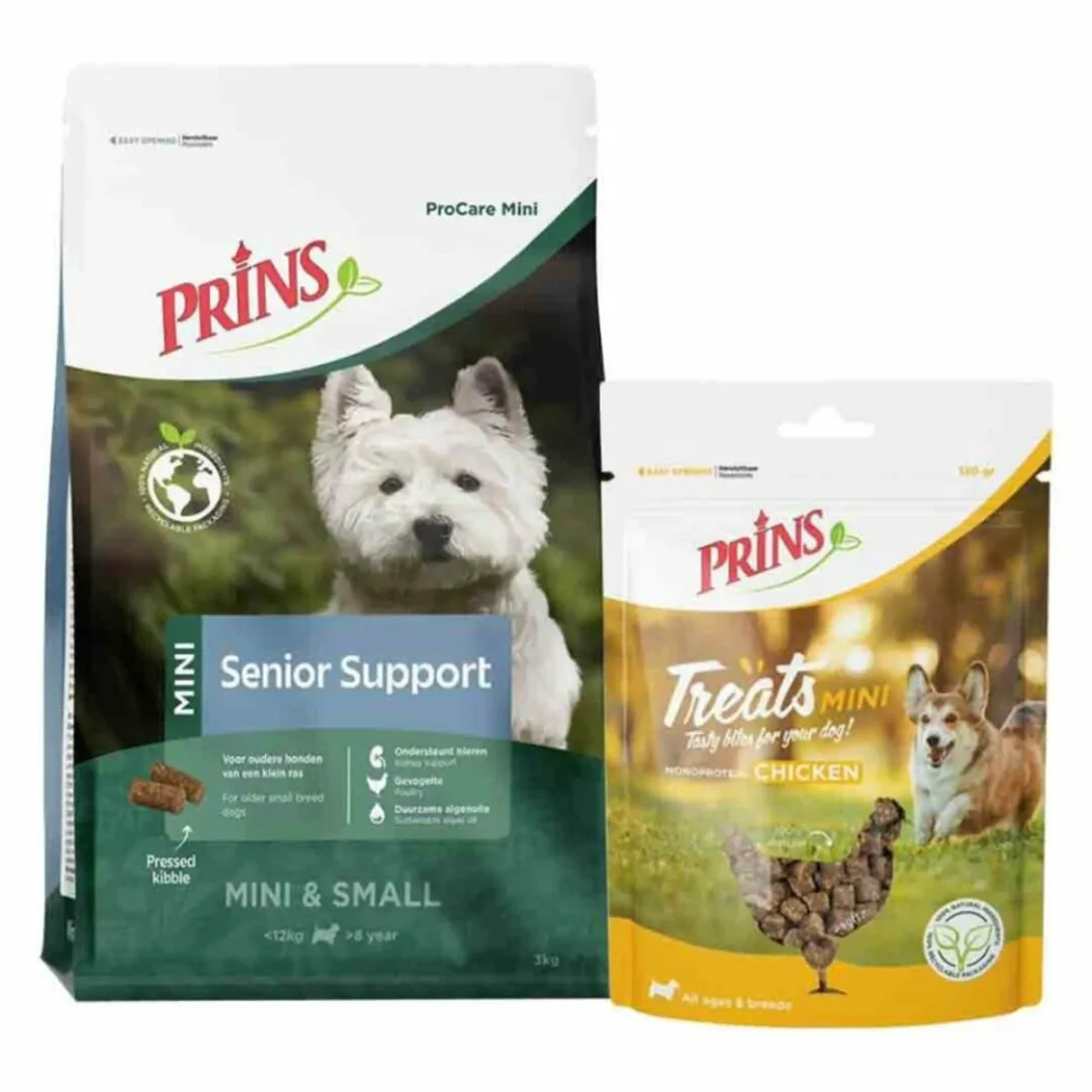 Prins ProCare Mini Senior Support & Treats Kip - 2 Stuks