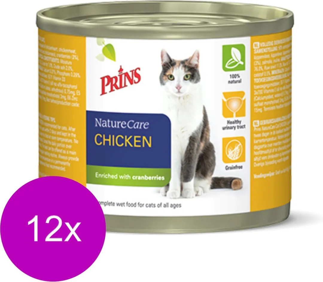 Prins Naturecare Cat Kattenvoer 200g