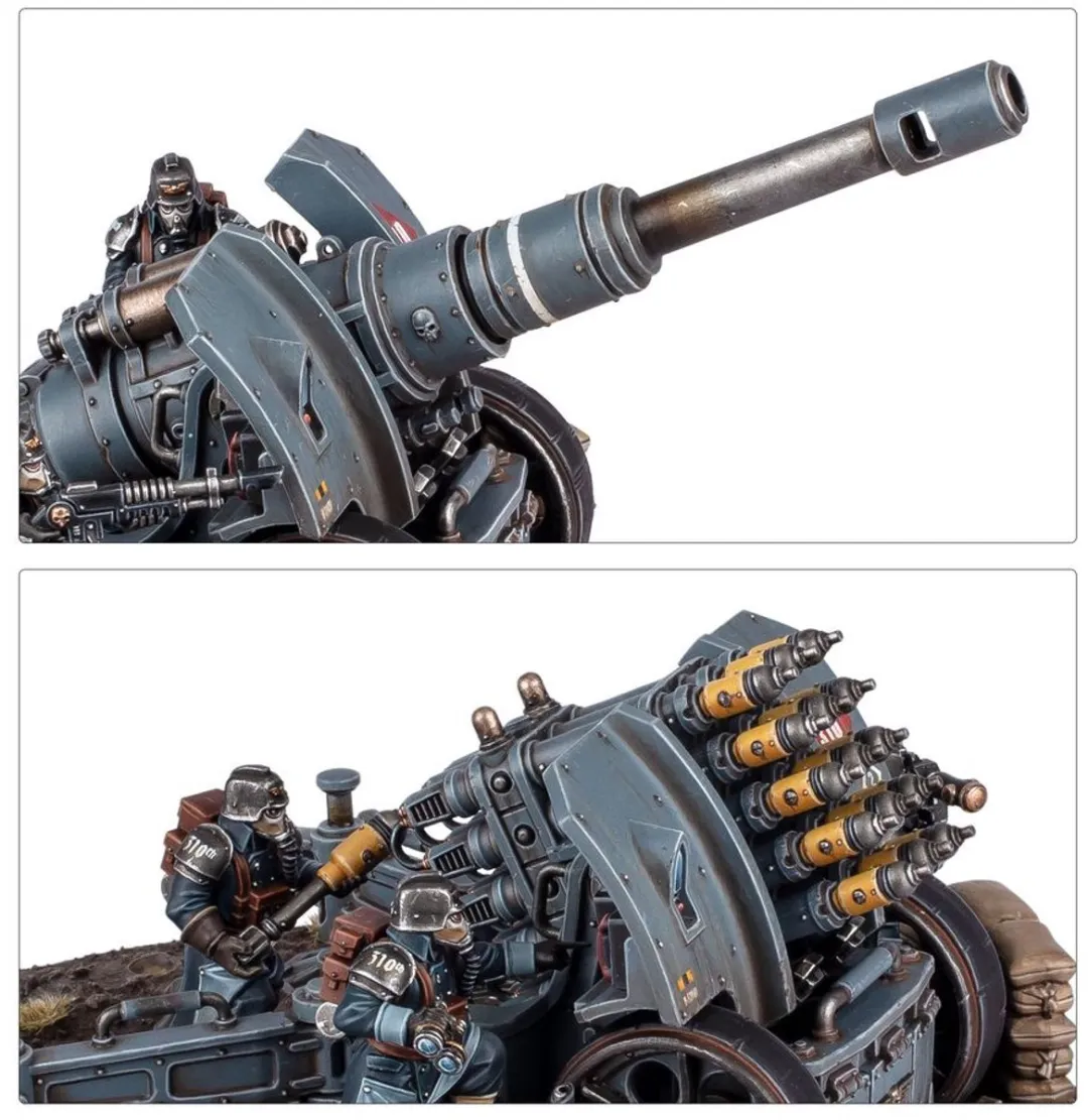 Games Workshop Warhammer 40K Krieg Artillery Team 110 Onderdelen - afbeelding 6 van 6