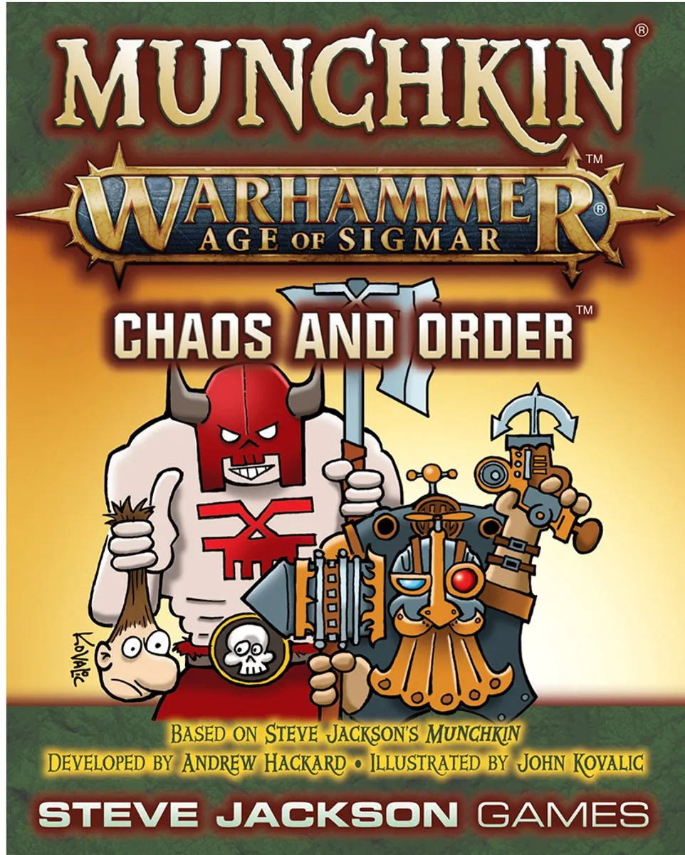 Steve Jackson Games Munchkin Warhammer Chaos Uitbreiding