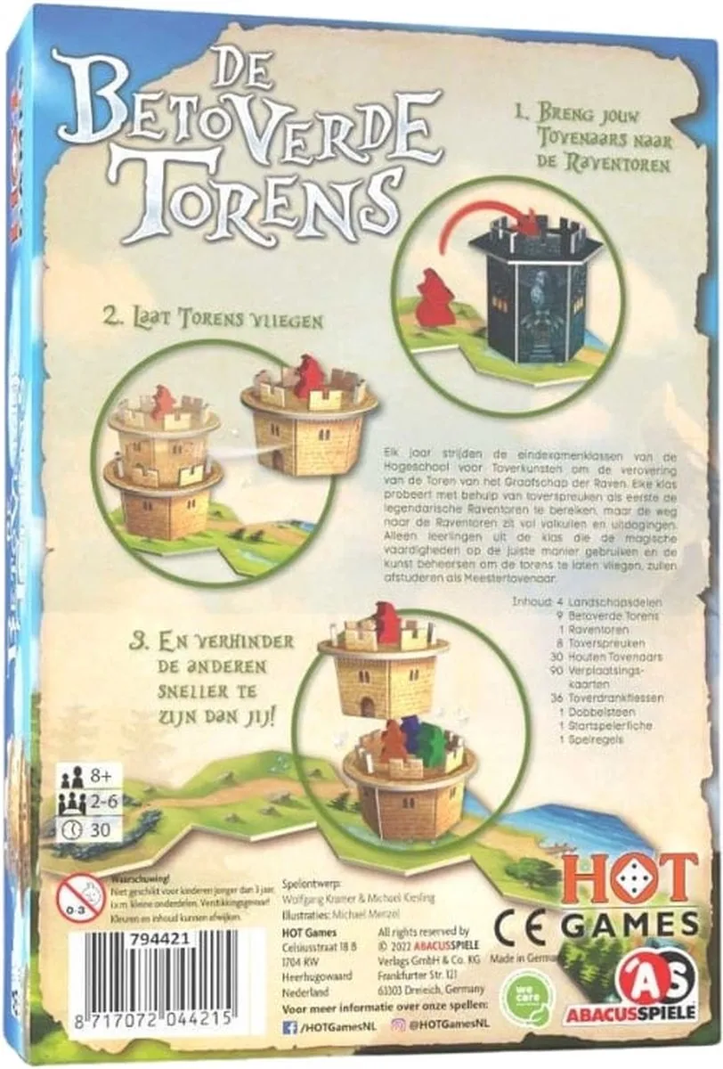 HOT Games De Betoverende Torens 794421 - 2 Spelers
